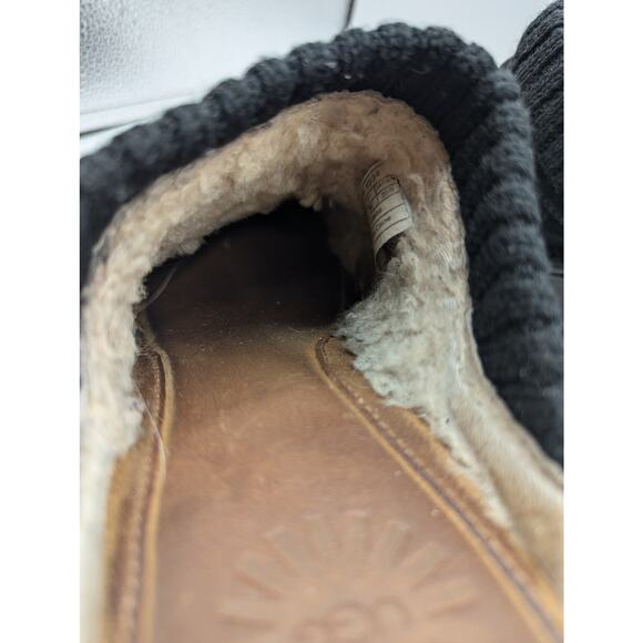 UGG | Gael S/N 1934 Suede Wedge Heel Round Toe Slip On Clog Shoes |Size 8 - Picture 7 of 12